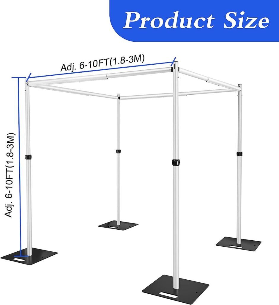 Backdrop Stand Rental Backdrop Stands - Party Social